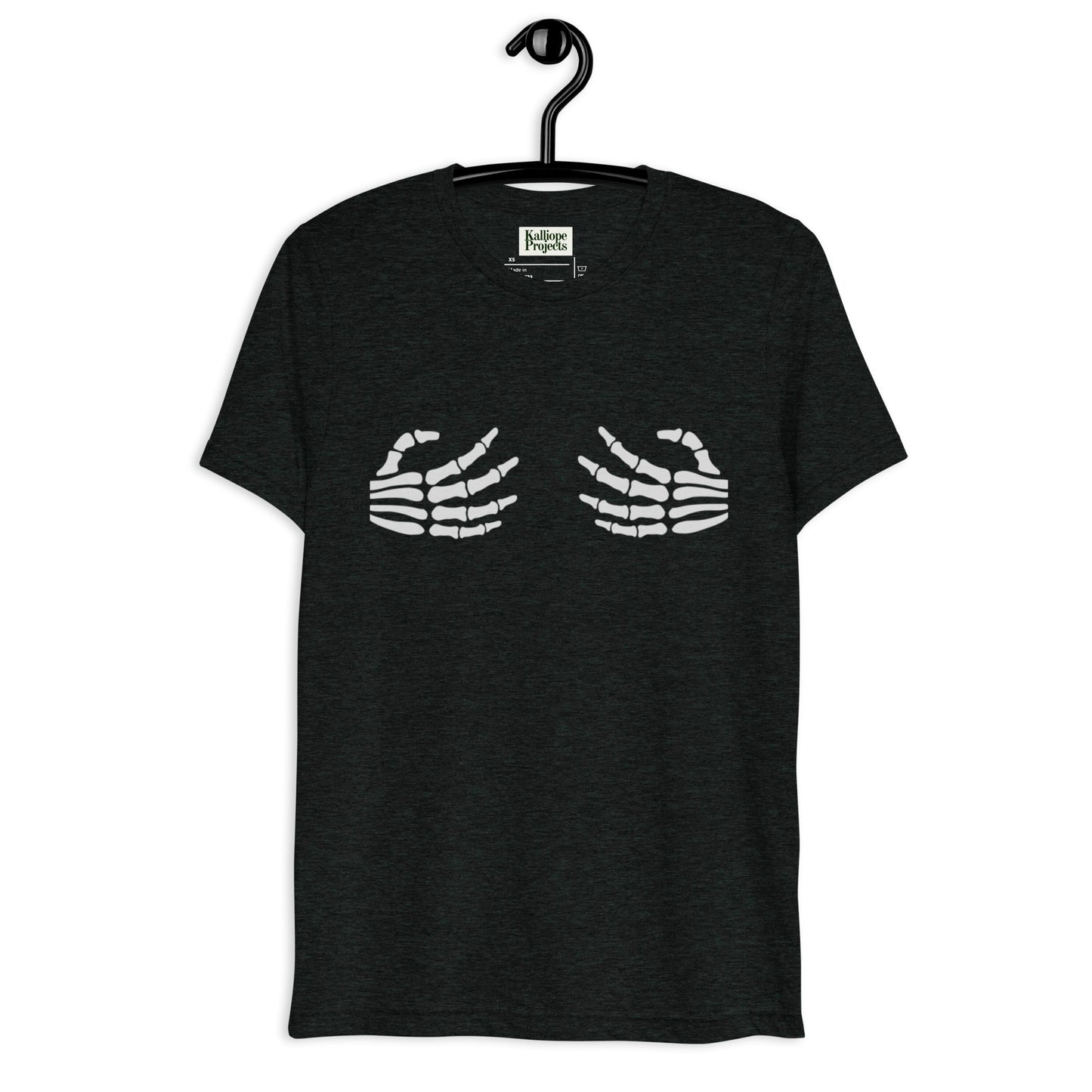 Short Sleeve T-Shirt - Skeletal Design