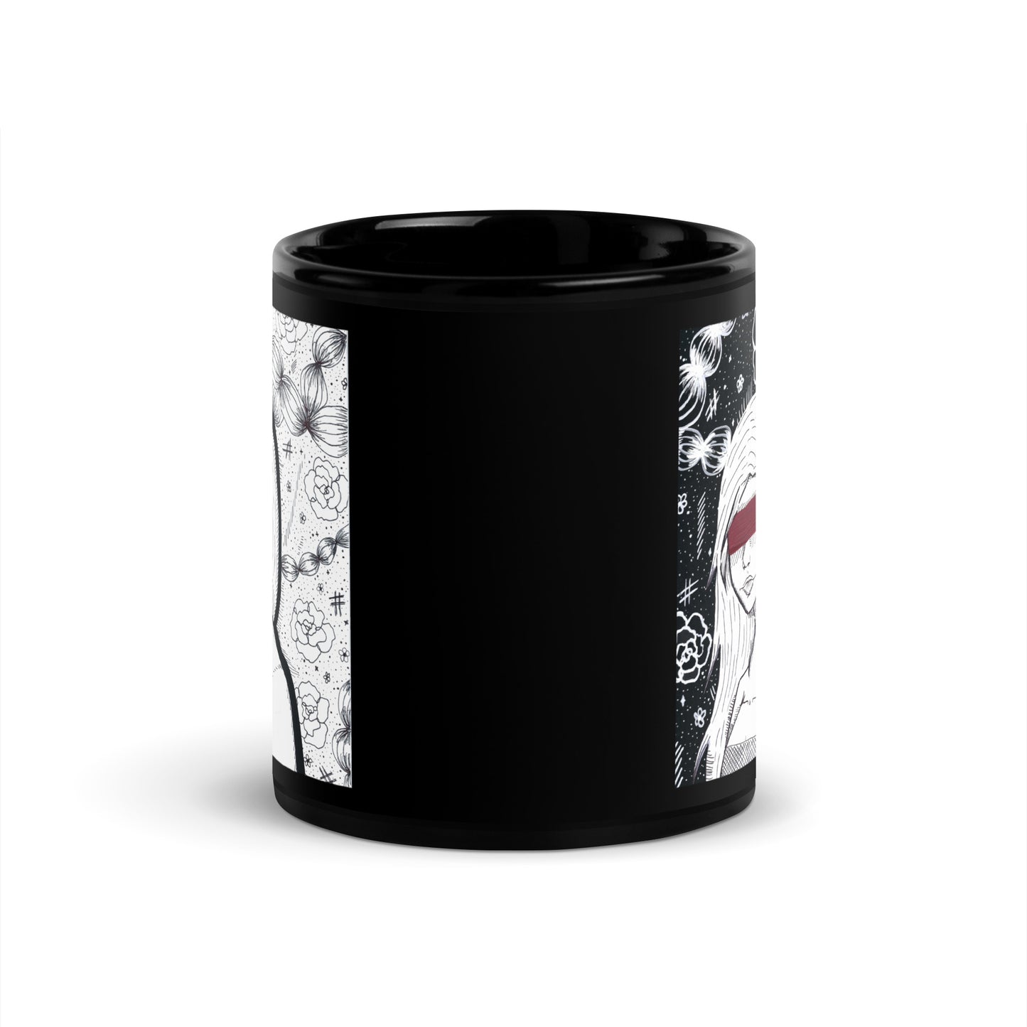 Taza negra brillante - Longitudes de onda