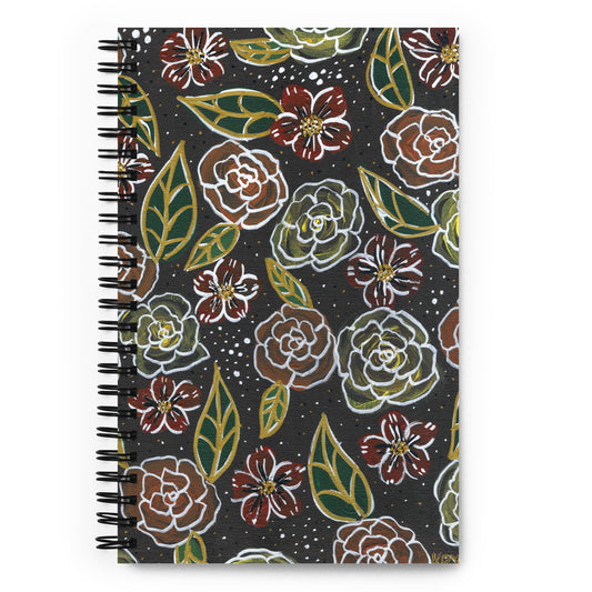 Spiral Bullet Notebook - Flower Arrangement 1