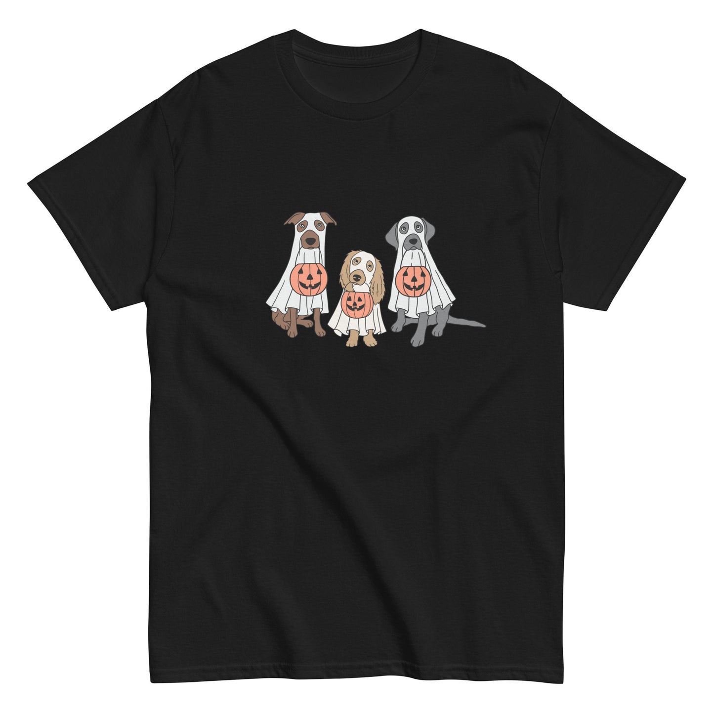 Unisex Classic Tee - Trick or Treating Dogs