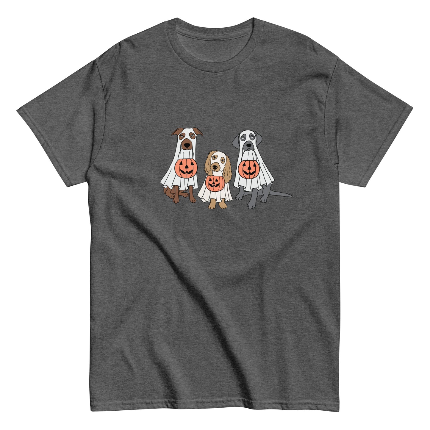 Unisex Classic Tee - Trick or Treating Dogs