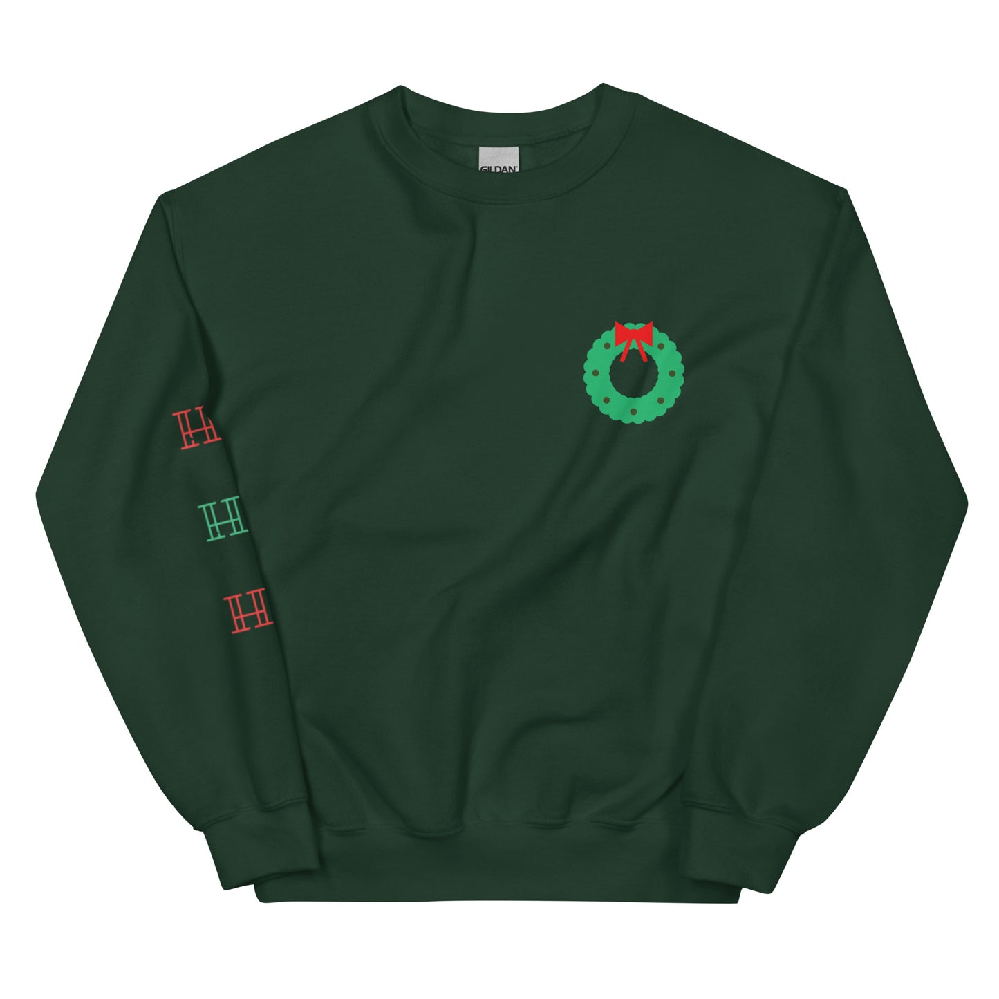 Unisex Sweatshirt - Christmas Wreath