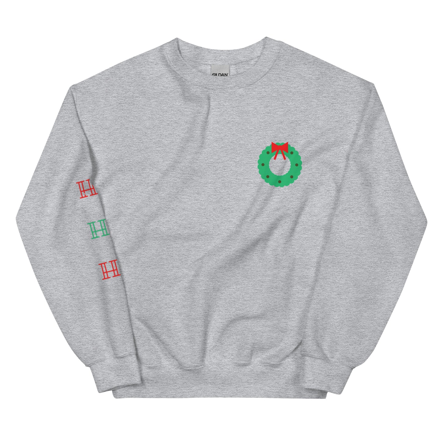 Unisex Sweatshirt - Christmas Wreath