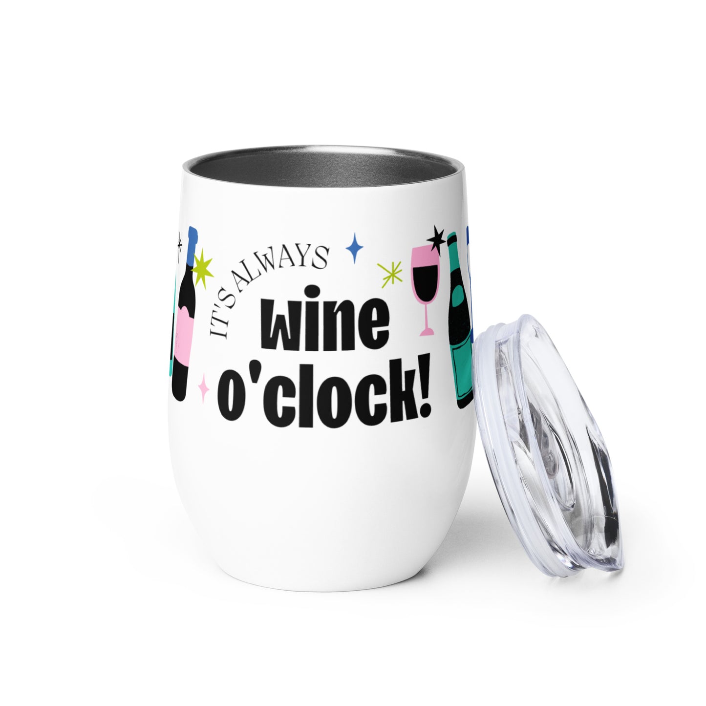 Vaso de vino - Wine O Clock