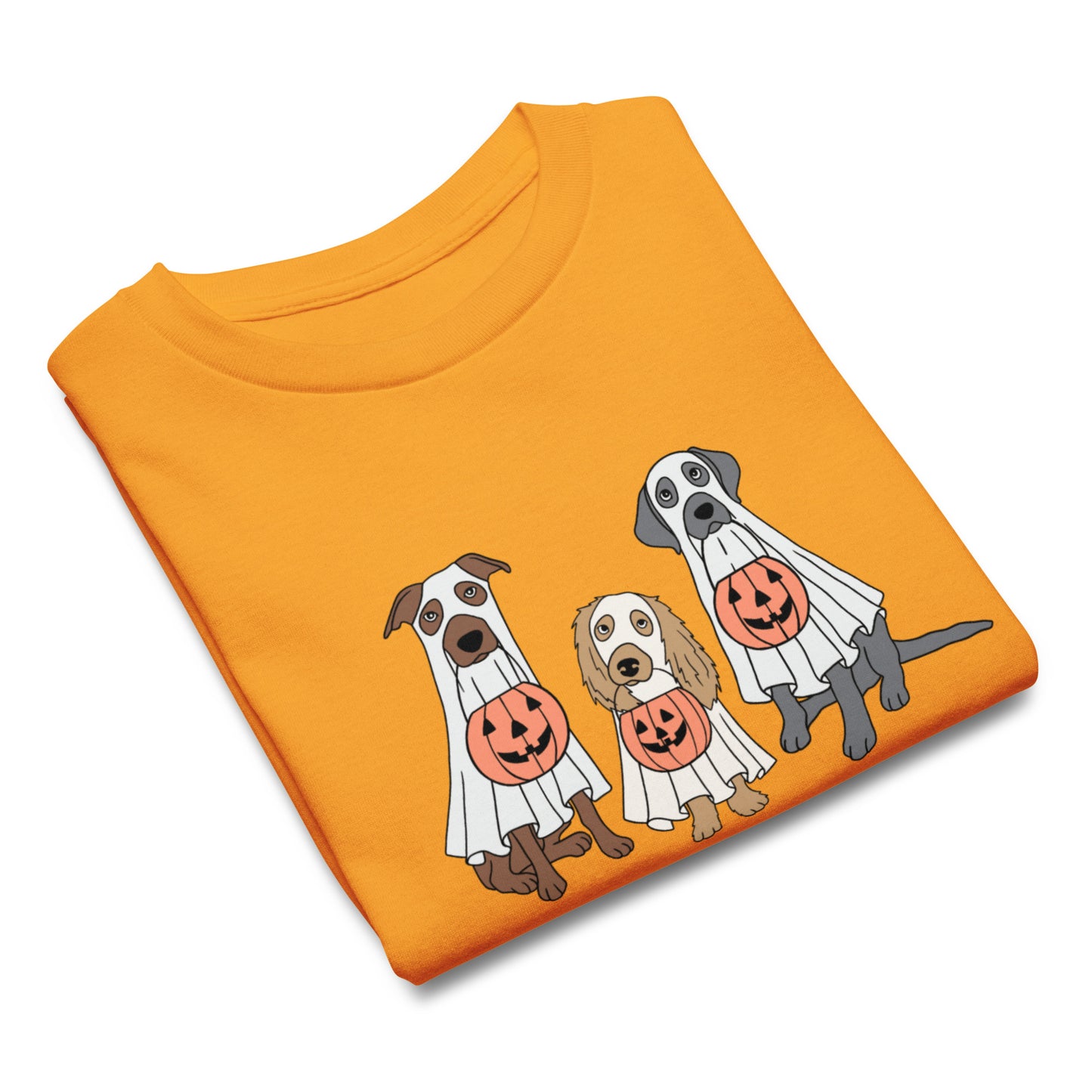 Youth Classic Tee - Trick or Treating Dogs