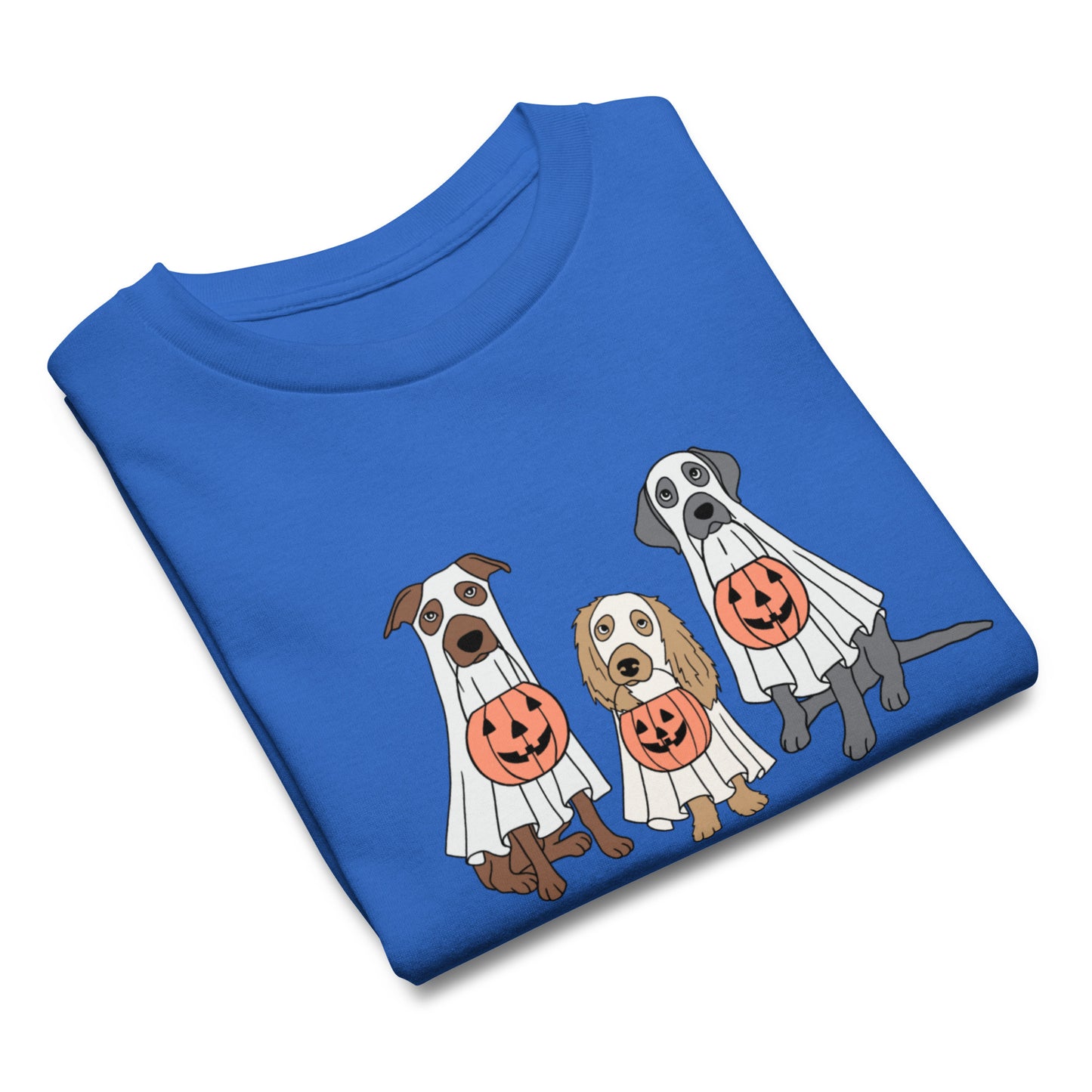 Youth Classic Tee - Trick or Treating Dogs